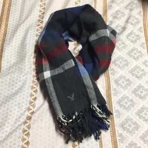 American Eagle Plaid Blanket Scarf